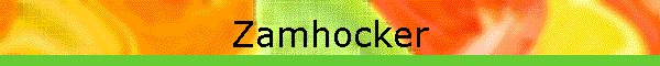 Zamhocker